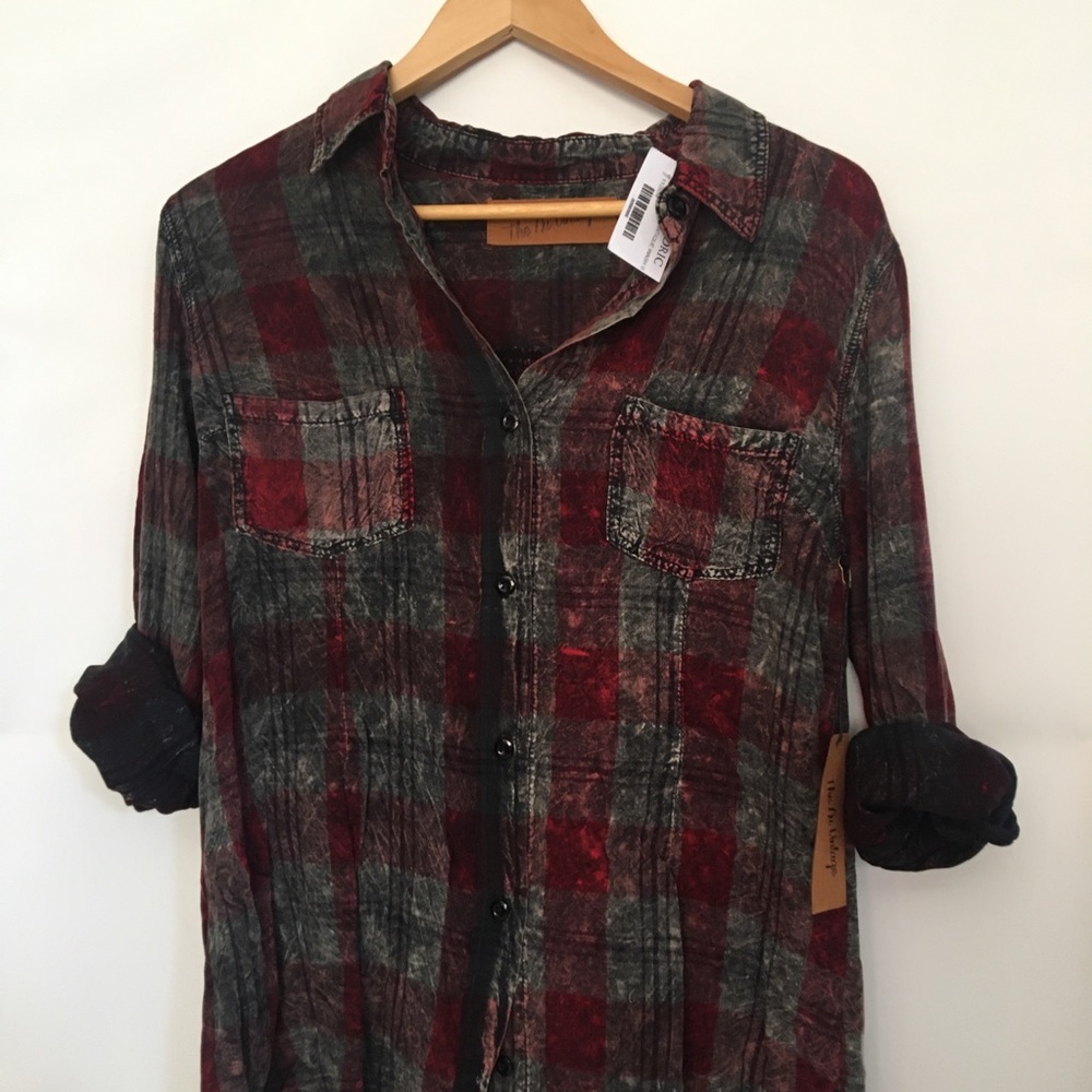 The Nu Vintage Longsleeve Antique Wash Shirt